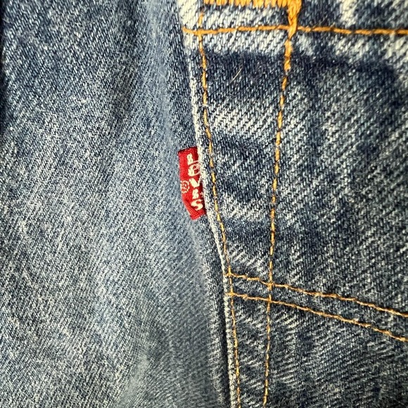 Vintage 80s Levi's 501XX Medium Wash Jeans Size 34 Waist 33" Inseam 31.5" - Picture 5 of 16